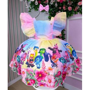 Imagem de Vestido Divertidamente Colorido Temáticos Kids - no-brand, 12, Dolly