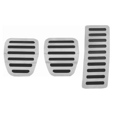 Imagem de Pedaleira lisa em Aço Inox compatível com Volkswagen T-Cross Manual