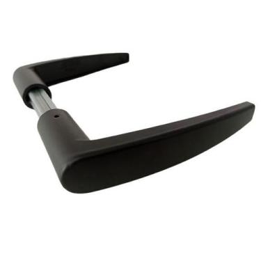 Imagem de Maçaneta Para Fechadura Porta Stam Modelo 33 - Preto