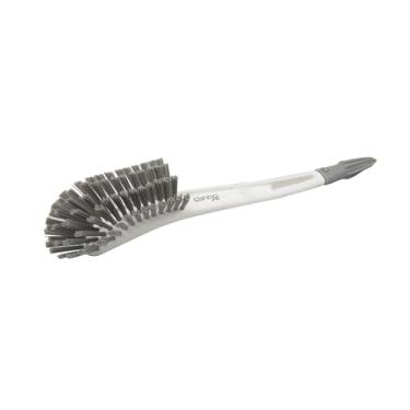 Imagem de Escova De Mamadeira Premium Cinza E Branco, Clingo, Cinza/Branco