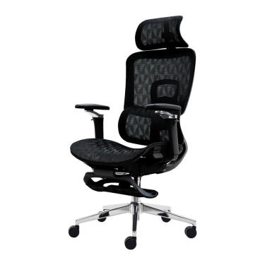 Imagem de Cadeira Ergonômica Office Mesh Premium Reclinável Braço 5D Preta