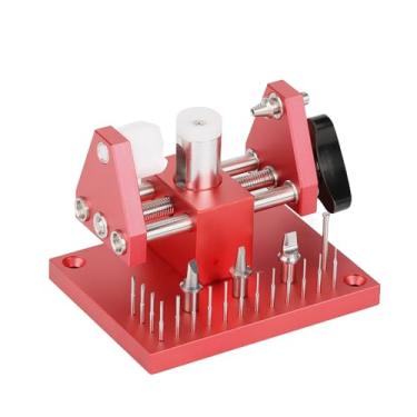 Imagem de Singcci Abridor de caixa traseira de relógio profissional, banco de trabalho ajustador de tira/removedor traseiro de relógio, caixa de ajuste de comprimento de pulseira, conjunto de ferramentas de