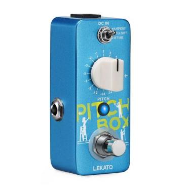 Imagem de Guitarra Pitch Shifter Pedal LEKATO Mini Harmonizer com 3 modos
