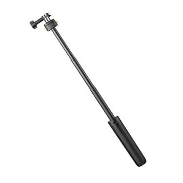Imagem de Tomvorks Tripé Portátil Selfie Stick, Suporte Magnético da Câmera Esportiva, Estabilidade Rápida de Liberação Preta, 20,8in Extensível