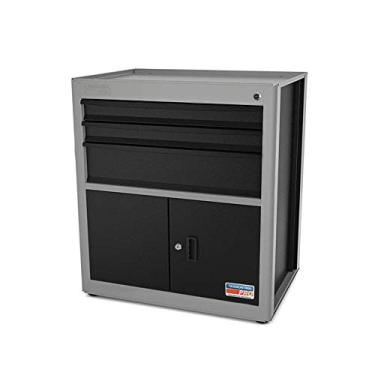 Imagem de Armário Modular para Ferramentas 2 Portas 3 Gavetas Tramontina PRO Cinza