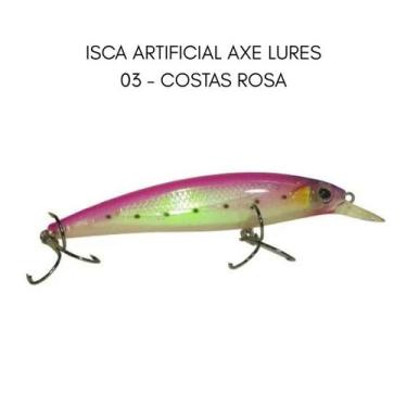 Imagem de Isca Artificial Axe Lures com efeito sonoro 11m 14g Costa Rosa