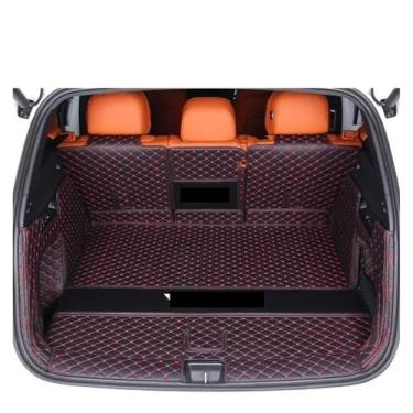 Imagem de Tapete de porta-malas personalizado compatível com Lixiang LI L7 2024, acessórios de couro, cobertura total, forro de carga à prova d'água, suprimentos para veículos à prova de sujeira(King Size8)