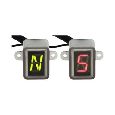 Imagem de Indicador Digital Universal De Marcha Para Motocicleta De 6 Velocidade