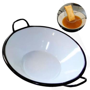 Imagem de Tacho Profissional Esmaltado Para Frituras Bar Restaurante Dasshaus - 