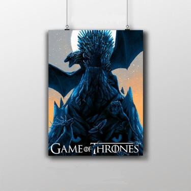 Imagem de Placa Decorativa Game Of Thrones - Arte Wallpaper