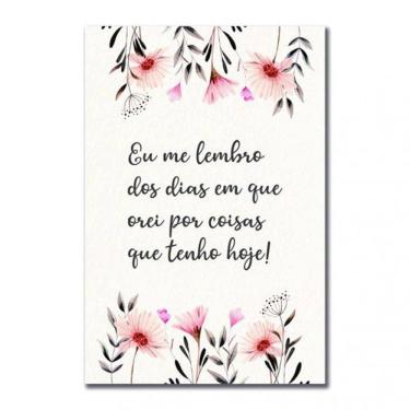 Imagem de Placa Decorativa Deus Sempre Foi Sorte 20x30cm MDF Colorido