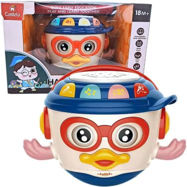 Imagem de Boneco Interativo João Bobo Luz Som Intuitivo Castela