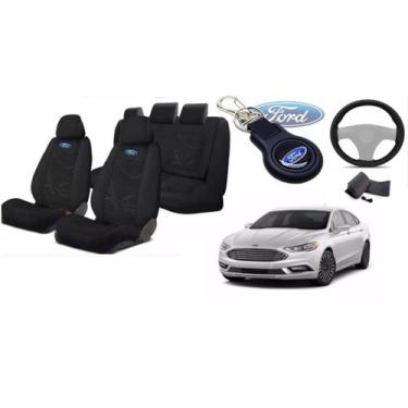 Imagem de 916Renove Seu Ford Fuzion 2013-2019 com Kit Capas Tecido - Aero Print
