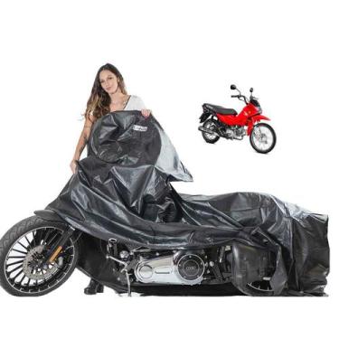 Imagem de Capa Moto Honda Pop 110i Forrada Impermeável Térmica - kahawai