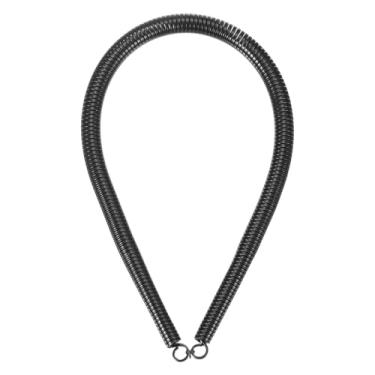 Imagem de HARFINGTON Dobrador de tubo de mola de PVC 13 mm OD 520 mm de comprimento tipo C mola de dobra de tubo para dispositivos de dobra de tubos em energia hidráulica doméstica, preto