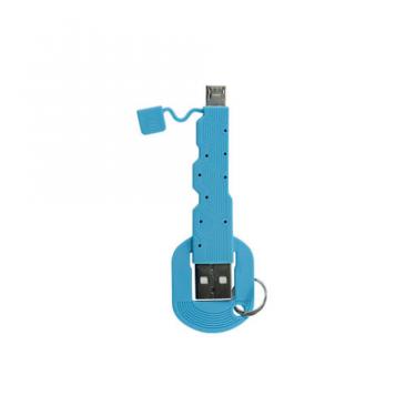 Imagem de Cabo Chave Micro Usb Newlink Cv100 Azul