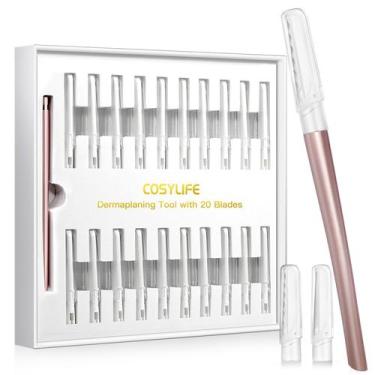 Imagem de Ferramenta de dermaplanagem COSYLIFE com 20 lâminas substituíveis