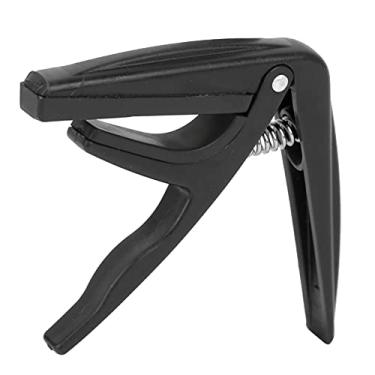 Imagem de RiToEasysports Capo Exulele de Plástico Fácil de Usar Com Mola, Leve e Resistente Ao Desgaste, Adequado para Ukulele e Companheiro de 4 Cordas, Acessórios para Instrumentos de Cordas (Preto)