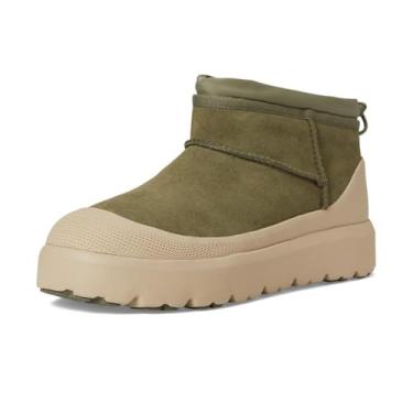 Imagem de UGG Bota masculina Cl Ultra Mini Weather híbrida moderna, Semente de oliva queimada/mostarda, 4
