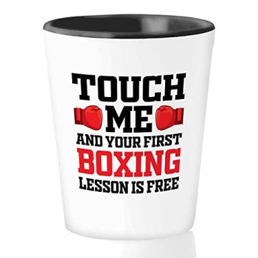 Imagem de Bubble Hugs Copo de shot de boxe 42,5 g - Primeira aula de boxe - Luvas esportivas de boxe boxe nocauteiam atletas academia headgear workout fitness fight