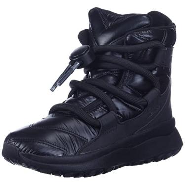 Imagem de Merrell Bota de neve feminina Cloud Puff Lace Polar impermeável, Preto, 9.5