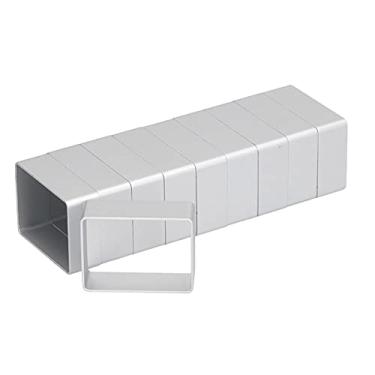 Imagem de Phefop 10 Peças, Conjunto de Molde de Bolo de Lua, Conjunto de Cortador de Biscoitos, Cortador de Biscoitos Fondant Em Formas 3d, Adequado para Fazer Sobremesas e Aperitivos (retângulo pequeno)