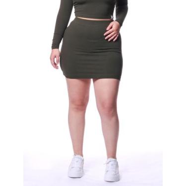 Imagem de Saia faixa basic bali hai, Verde, g