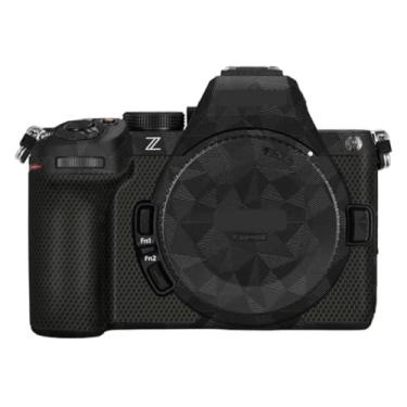 Imagem de Z 5II Adesivo de corpo de câmera kit de película protetora acessórios de pele decalques de vinil para Nikon Z5 Mark II Z5 II (triângulo preto)
