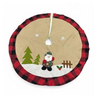 Imagem de Saia para Árvore de Natal 70cm Decoração Natalina - Global