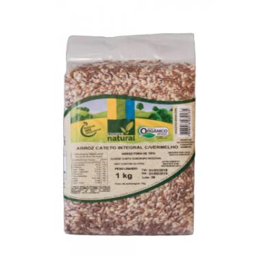 Imagem de Arroz Cateto Integral Com Vermelho Orgânico Coopernatural 1kg