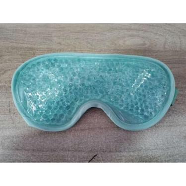 Imagem de Máscara de Gel para Dormir Dupla Face com Alívio para Olhos Cansados e Inchaço (Verde)