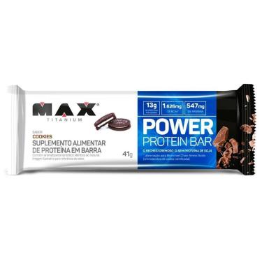 Imagem de Power Protein Bar 41g (Unidade) - Max Titanium-Unissex