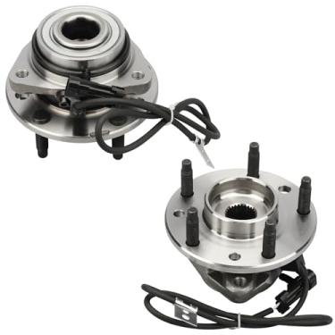 Imagem de DRIVESTAR 4WD Apenas 513124 conjunto de rolamento do cubo da roda dianteira LH/RH para Chevy S10/S10 Blazer/S10 Pickup 4WD, GMC Envoy/Jimmy S-15/S-15 Sonoma, Isuzu Hombre, Olds Bravada (4 x 4 com ABS 5 parafusos) - par