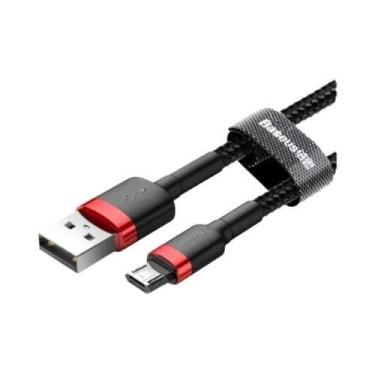 Imagem de Cabo USB Micro C de Carregamento Rápido Baseus - Compatível com Samsun