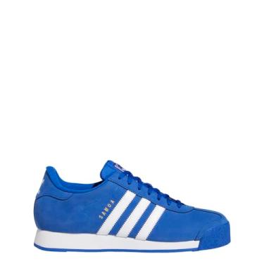 Imagem de adidas Novos sapatos masculinos originais Samoa tamanho, Azul royal/branco nuvem, preto, 43