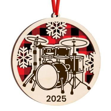 Imagem de Enfeites musicais para árvore de Natal, presentes musicais para homens, mulheres, professores, presentes musicais para médicos, coro, produtor, instrumentos, piano, amante de guitarra, decoração