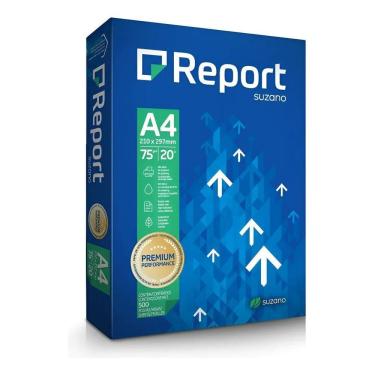 Imagem de Papel A4 Branco 75G Premium: Resma 500 Folhas Incríveis