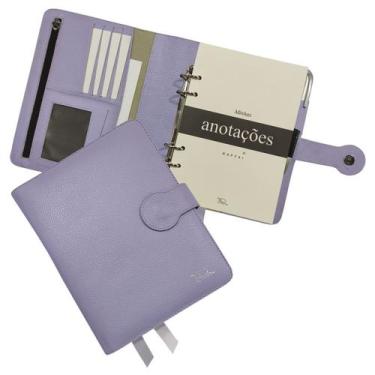 Imagem de Agenda Minhas Anotações Couro 169-R Personalizada Raffai Couros, Lavan