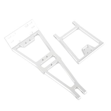 Imagem de SPYMINNPOO Kit de Braço de Reboque RC, Liga de Alumínio, Design Multifuncional, Reboque Resistente e Funções de Guindaste para Carros RC Em Escala 1/10 (Prata)