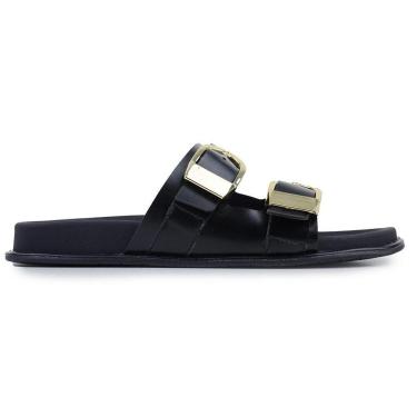 Imagem de Chinelo Feminino Azillê Papete Aurora Preto - 5047-Feminino