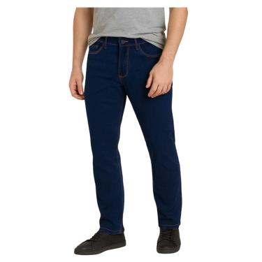 Imagem de Calça Jeans Masculina Lado Avesso Slim Marcello Azul LH203-Masculino