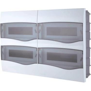 Imagem de Quadro de Distribuição de Embutir 48 DIN ou 32 NEMA Tramontina com Por