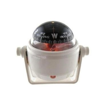 Imagem de Bússola Branca Em Abs 86 X 62 X 74Mm Com Iluminação - Ritchie