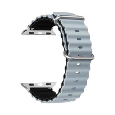Imagem de Pulseiras Ocean Para Apple Watch Series 7 6 5 4 3 SE 8 Ultra Compatíve