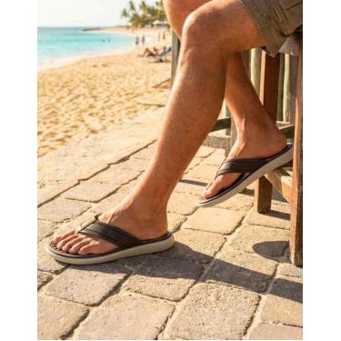 Imagem de Chinelo De Dedo Cartago Masculino Dubai 12575, Bege, Marrom, 41