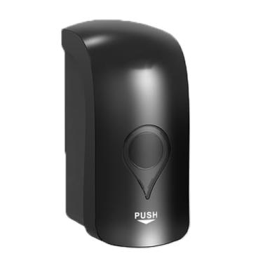 Imagem de YWBL-WH Distribuidor de Sabonete Manual, Dispensador de Sabonete Líquido de 500ml Com Cabeça e Botão de Bomba Dupla à Prova de Vazamento, para Montagem Em Parede, Cozinha, Banheiro (Preto)