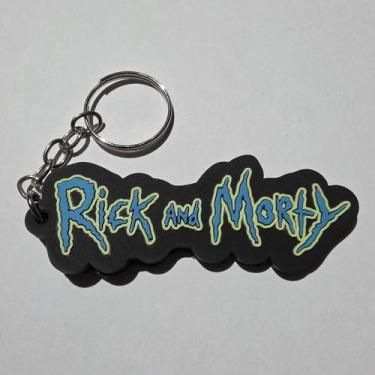 Imagem de Chaveiro geek emborrachado rick and morty (lfs077) - Génerico