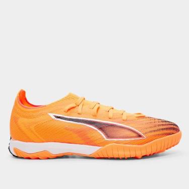 Imagem de Chuteira Society Puma Ultra 6 Match Unissex, Laranja, 42