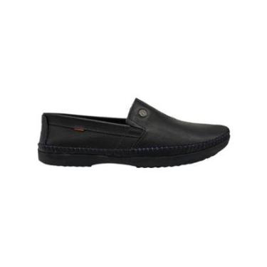Imagem de Sapato Mocassim Masculino de Couro Tamanhos Especiais Freeway Logan X1L-Masculino