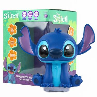 Imagem de Caixa de Som Infantil Alto Falante Bluetooth Disney Stitch 3D Sem Fio-Unissex